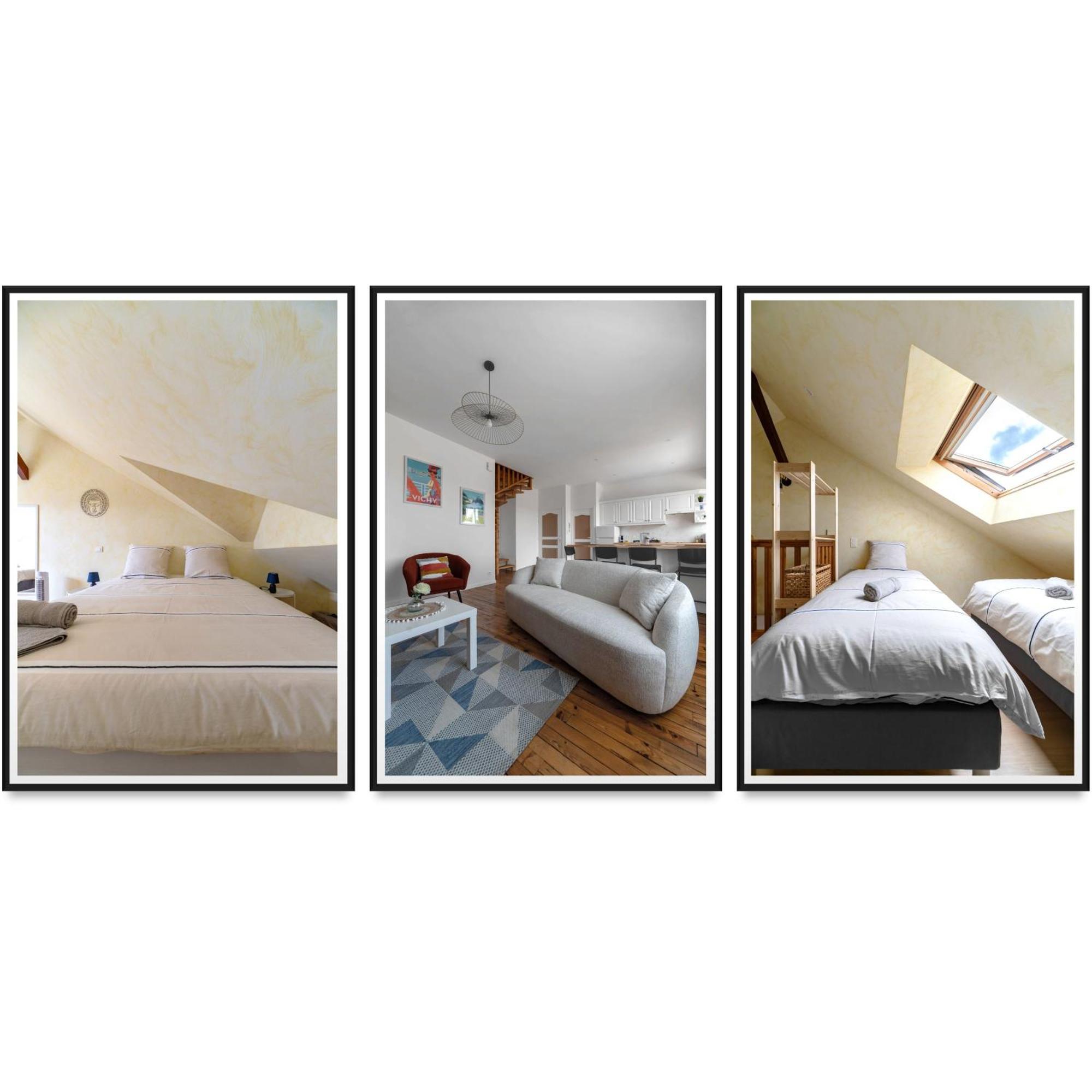 Le Grenet - Appartement Design En Duplex ヴィシー エクステリア 写真
